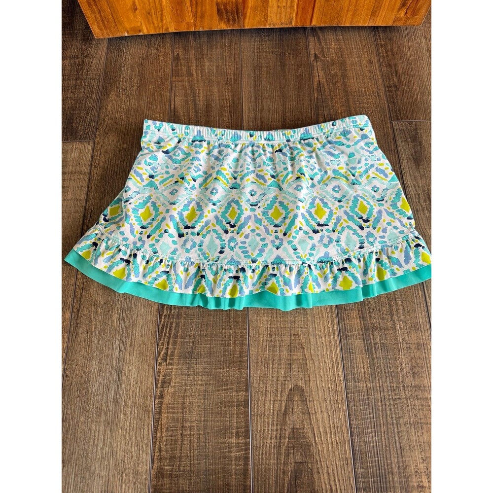 Title Nine Splash Swim Skort Sz. Medium Turquoise